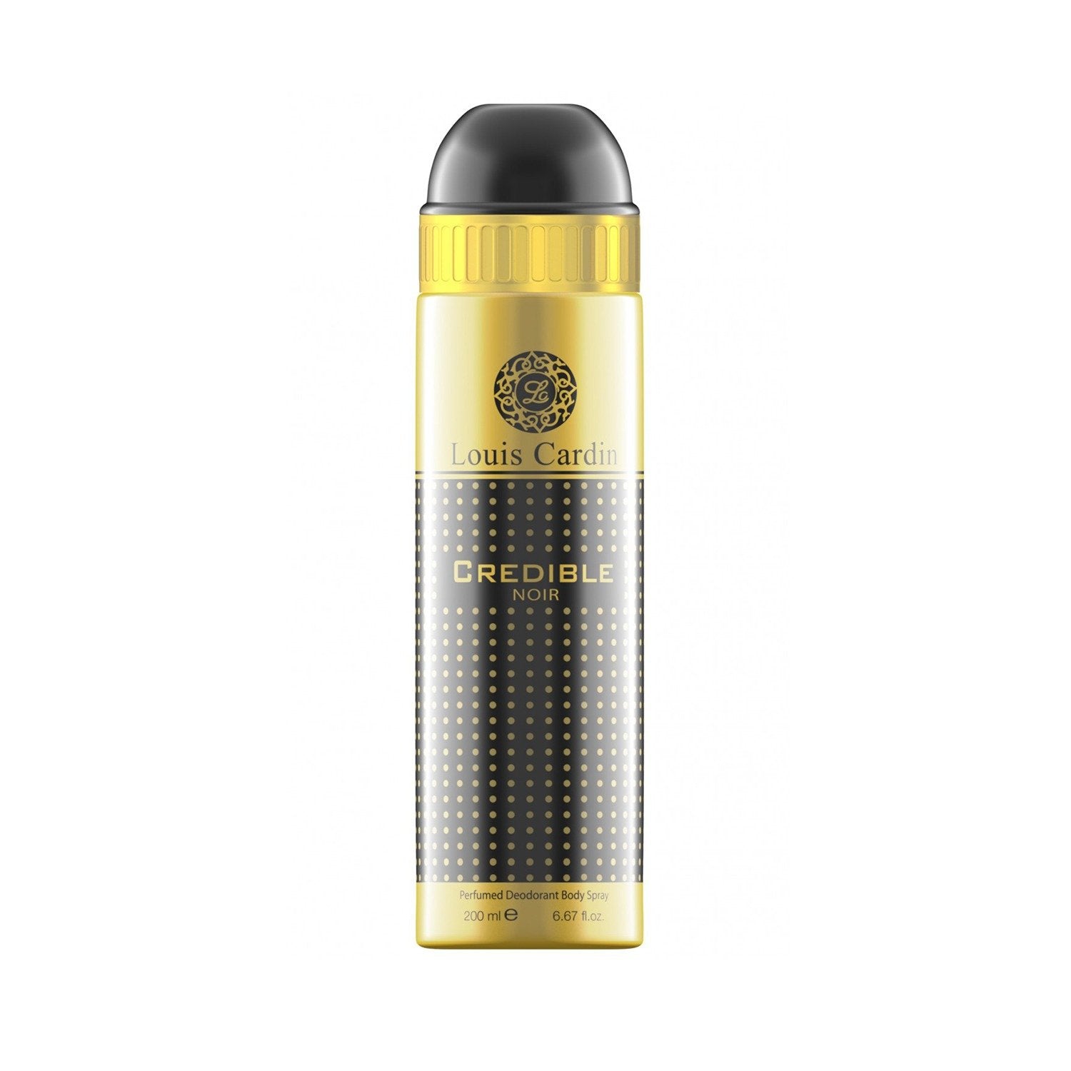 LOUIS CARDIN "CREDIBLE NOIR DEO" 200ML